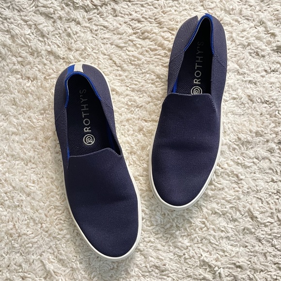 Rothy's Shoes - ROTHY’S Deep Navy Slip on Sneakers